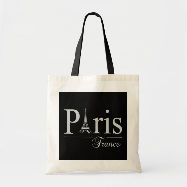 Paris France bag - choose style & color (Front)
