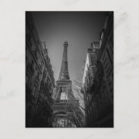 paris france black and white