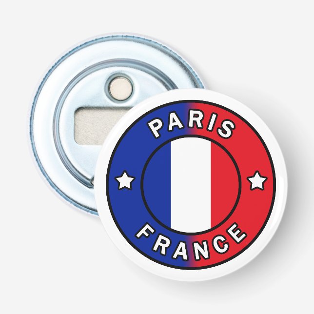 Paris France Bottle Opener (Front)