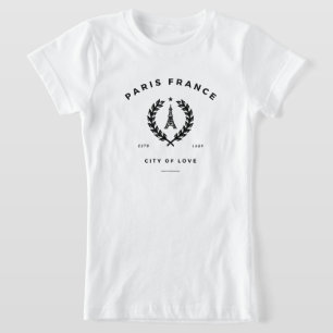 Paris France City Of Love T-Shirt