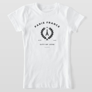 Paris France City Of Love T-Shirt