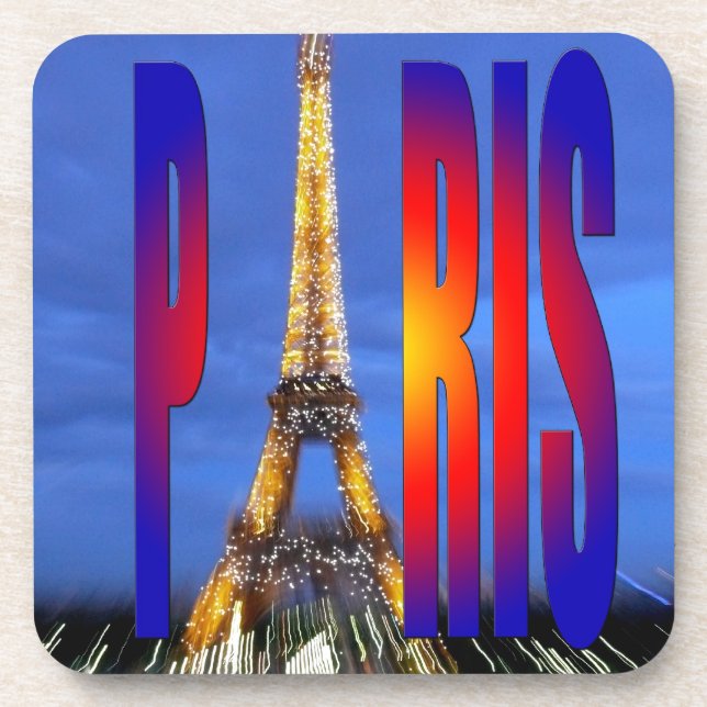 Paris France Coaster (Front)