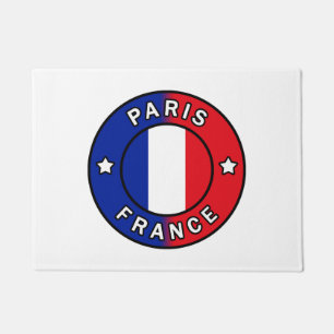 Paris France Doormat