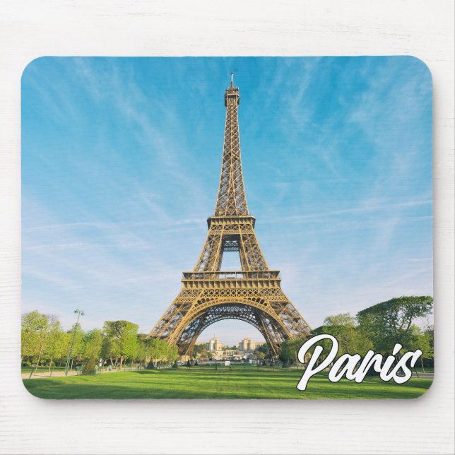 Paris, France | Eiffel Tower Mouse Mat (Front)