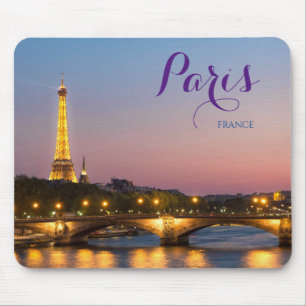 Paris France Eiffel Tower  Mouse Mat