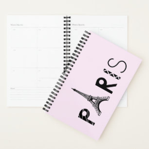 Paris, France Eiffel Tower Planner