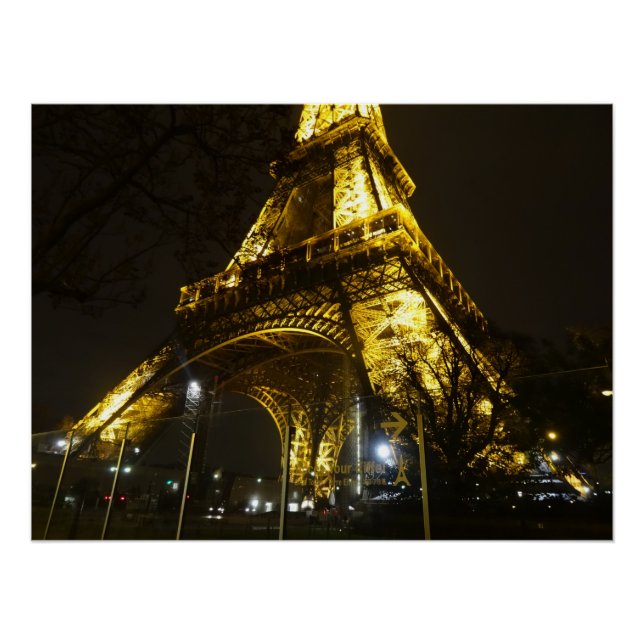 Paris. France. Eiffel  tower Poster (Front)