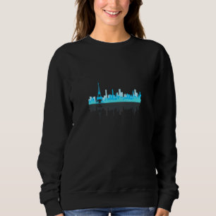 Paris France Eiffel Tower Sweatshirt