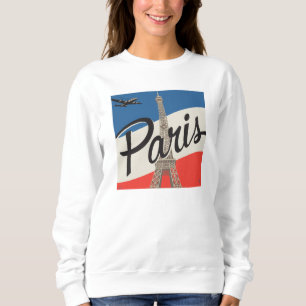 Paris France   Eiffel Tower Sweatshirt