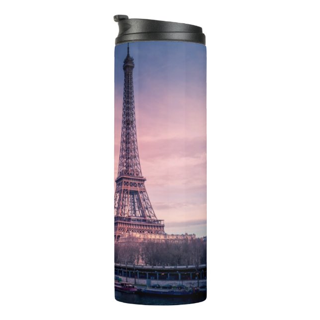 Paris France eiffel tower Thermal Tumbler (Rotated Right)