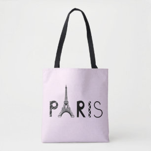 Paris, France   Eiffel Tower Tote Bag