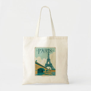Paris France - Eiffel Tower Tote Bag