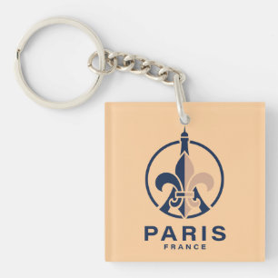 Paris France Europe Key Ring