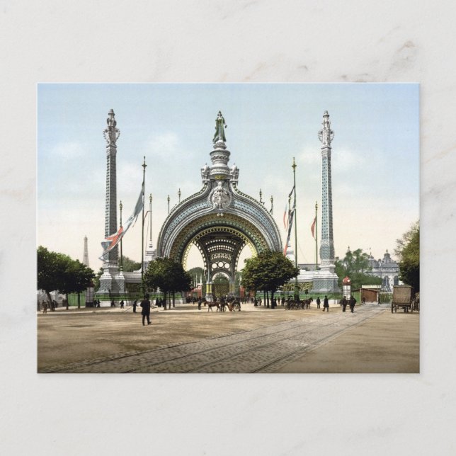Paris, France Exposition Universal 1900 Postcard (Front)