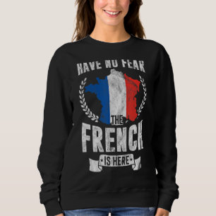 Paris France French Marseille Bonjour Souvenir Mon Sweatshirt
