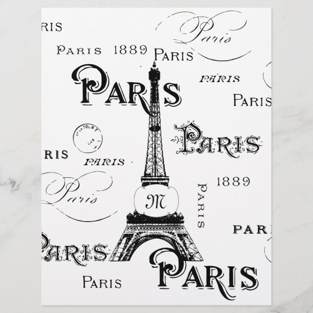 Paris France Gifts and Souvenirs (Front)
