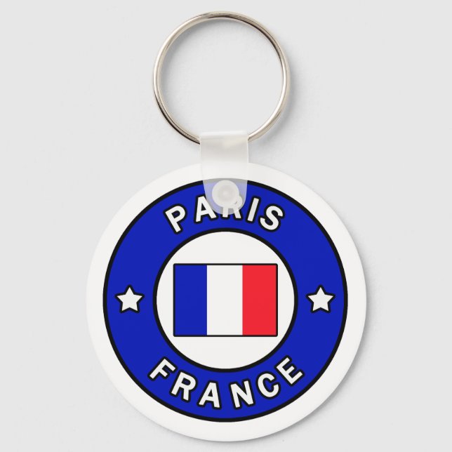 Paris France keychain (Front)