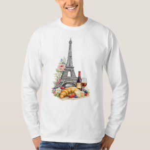 Paris France Long Sleeve T-Shirt