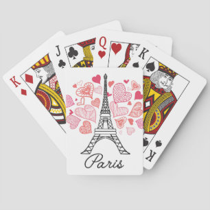 Paris, France Love Playing Cards
