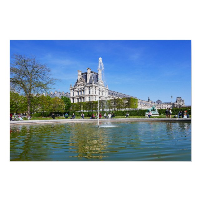 Paris. France. Lovre. Poster (Front)