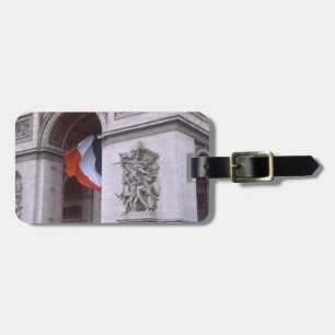 Paris France Luggage Tag