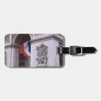 Paris France Luggage Tag