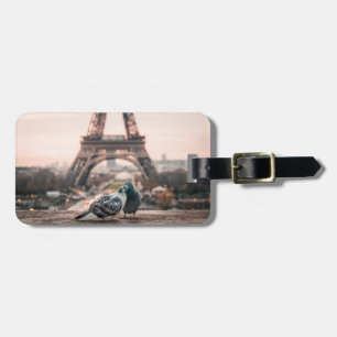 Paris, France luggage tag