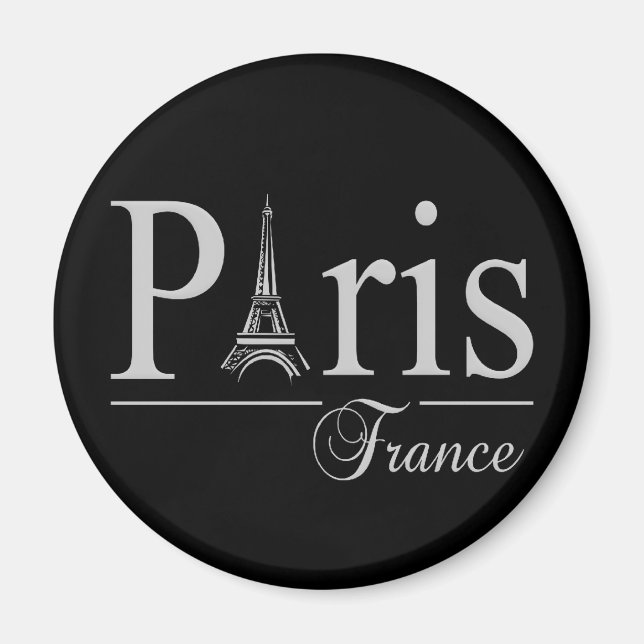 Paris France magnet (Front)