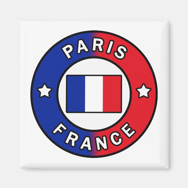 Paris France Magnet (Front)