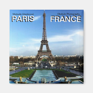 Paris France Magnet Mojisola A Gbadamosi Okubule