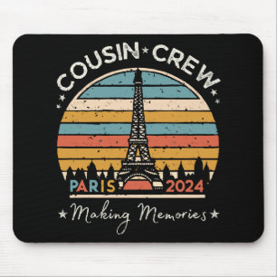 Paris France Making Memories 2024 Mouse Mat