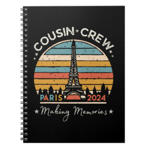 Paris France Making Memories 2024 Notebook