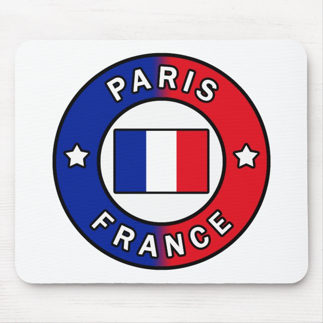 Paris France Mouse Mat (Front)