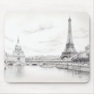 Paris France Mouse Mat