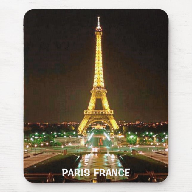 PARIS, FRANCE MOUSE MAT (Front)
