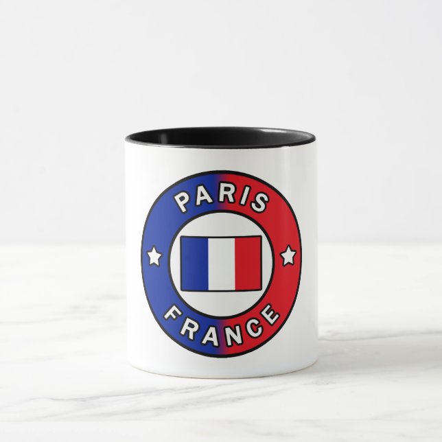 Paris France Mug (Center)
