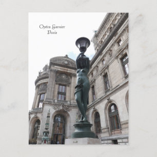 Paris. France. Palais Garnier Postcard