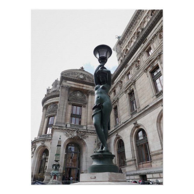 Paris. France. Palais Garnier Poster (Front)