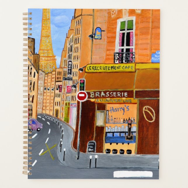 Paris France  Planner (Front)