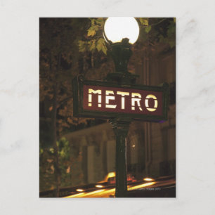 Paris, France. Postcard