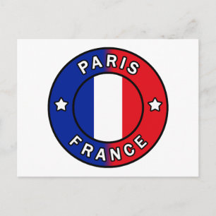 Paris France Postcard