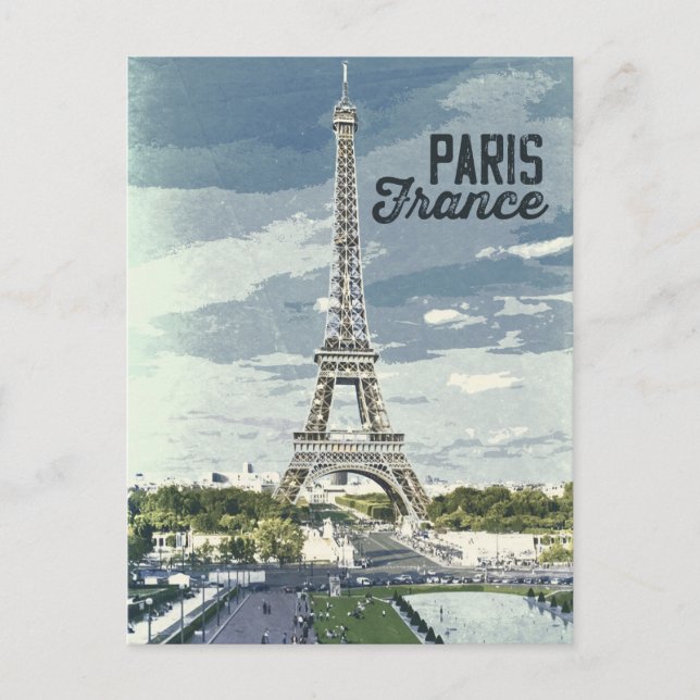 Paris, France Postcard (Front)