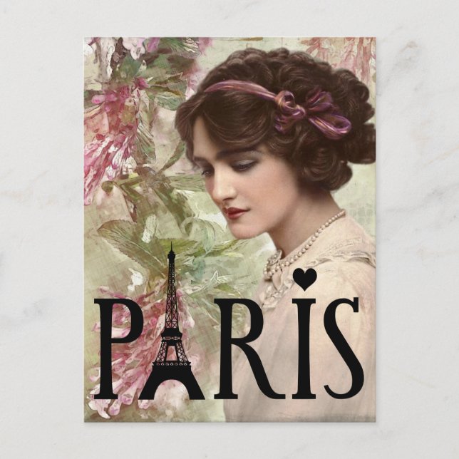 Paris France Postcard (Front)