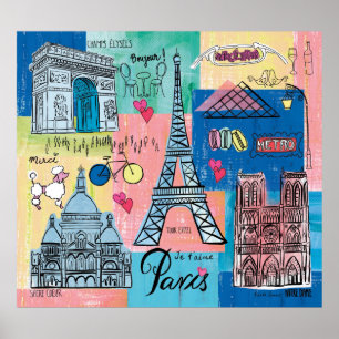 Paris, France Poster