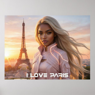 PARIS - FRANCE POSTER