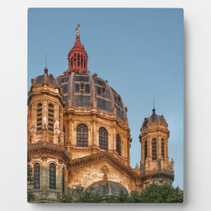 Paris France Saint Augustin Landmark Historic Sky Plaque