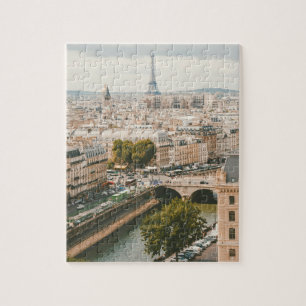 Paris France Scenic Cityscape Jigsaw Puzzle