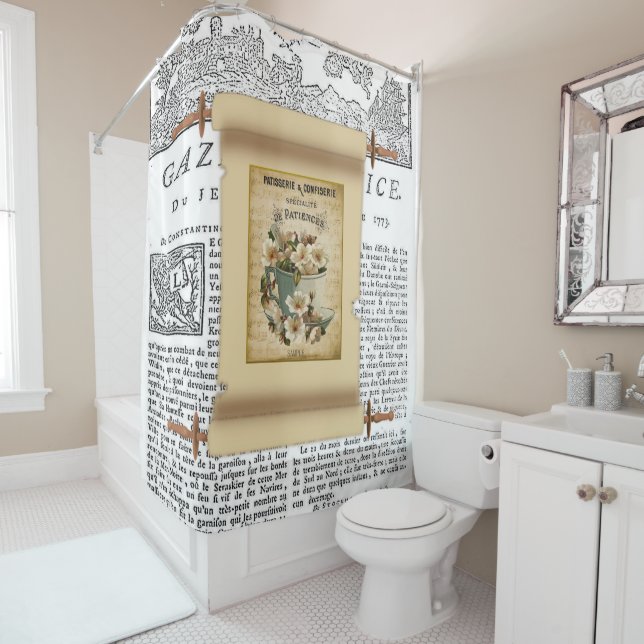 Paris France, Shower Curtain (In Situ)