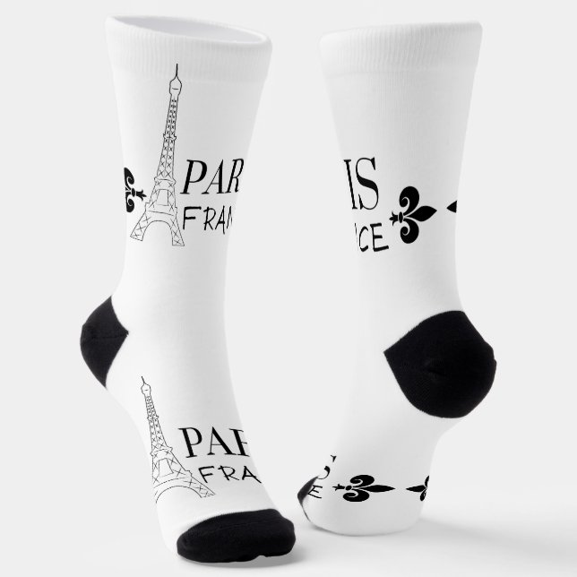 PARIS FRANCE SOCKS (Angled)