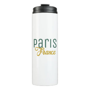 Paris, France Souvenir Thermal Tumbler